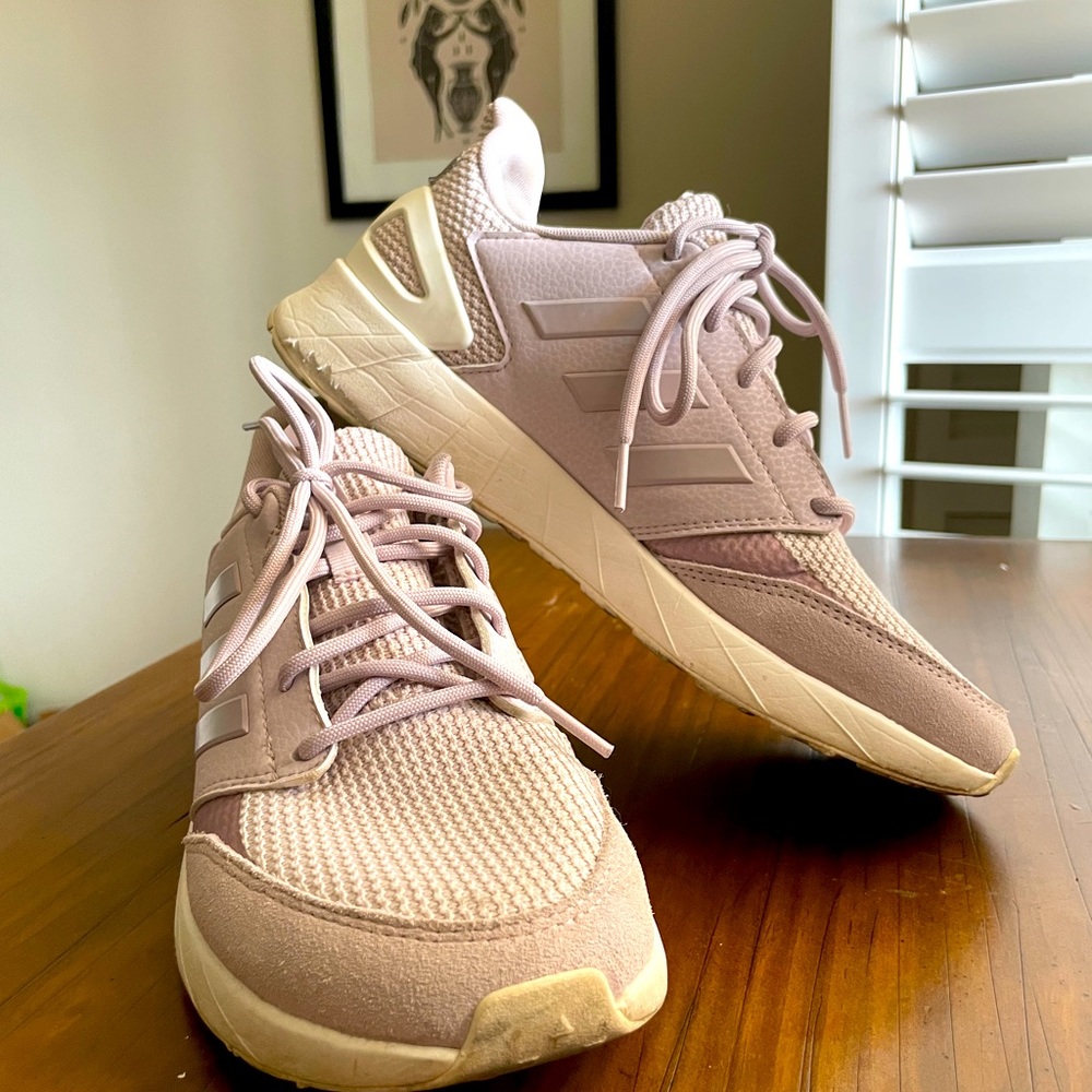 Addidas Lilac Cloud Foam Sneakers